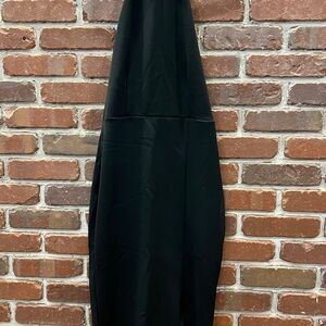 Missguided Elegant Black Backless Dress